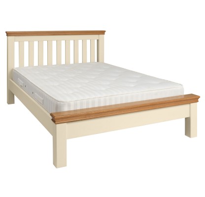 Lundy Painted Double 4'6'' Low Foot End Bed